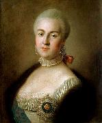 Pietro Antonio Rotari Portrait of Grand Duchess Yekaterina Alexeyevna oil painting